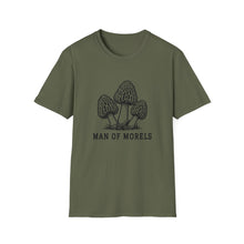 Load image into Gallery viewer, Man of Morels Mushroom T-Shirt