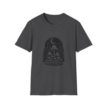 Load image into Gallery viewer, Mushrooms in Forest Night Sky Tee
