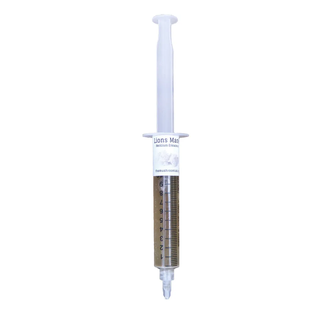 Lion's Mane Liquid Culture — The Mushroom Lab