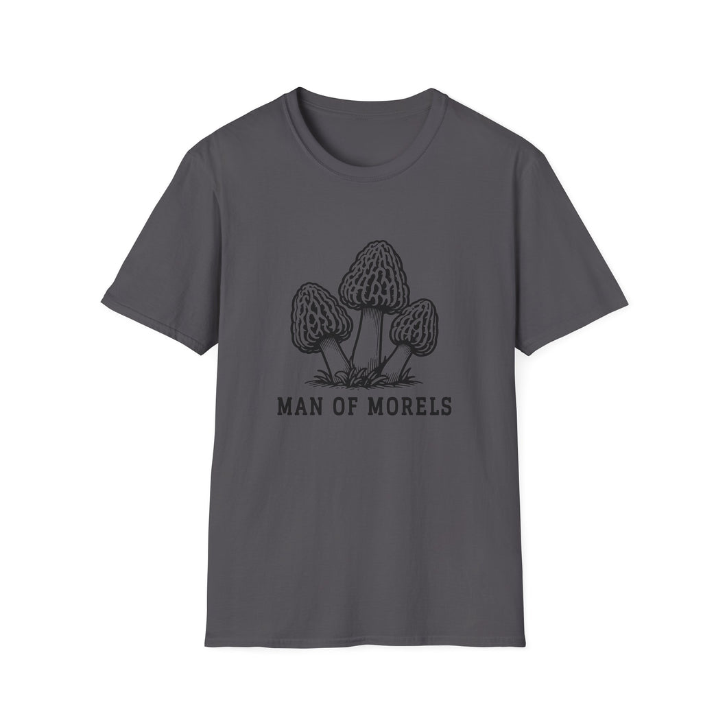 Man of Morels Mushroom T-Shirt