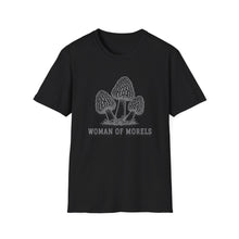 Load image into Gallery viewer, Woman of Morels Mushroom T-Shirt
