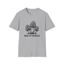 Load image into Gallery viewer, Man of Morels Mushroom T-Shirt
